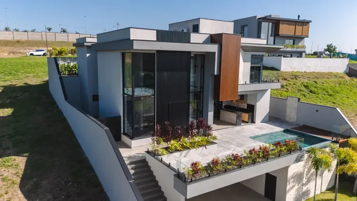 Casa de condomínio para venda tem 451 metros quadrados em Jardim Santa Rita - Indaiatuba -