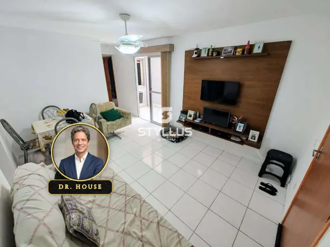 Apartamento Estilo Casa com Varanda e Vaga em Cascadura! M78D