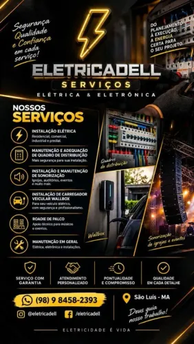 Eletricista e Técnico em Elétrica 