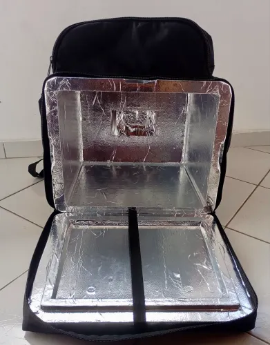Bags Novas com Isopor Laminado 45L - Entregador/Motoboy