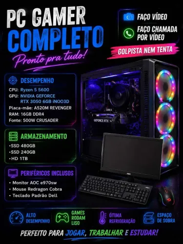 VENDO OU TROCO PC GAMER