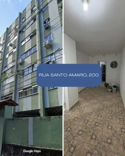 APARTAMENTO DE 1 QUARTO PARA LOCAÇÃO  RUA SANTO AMARO, 200