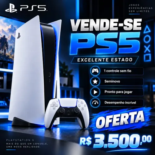 Ps5 Slim, mídia digital