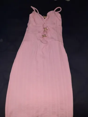 VESTIDO MID ROSA
