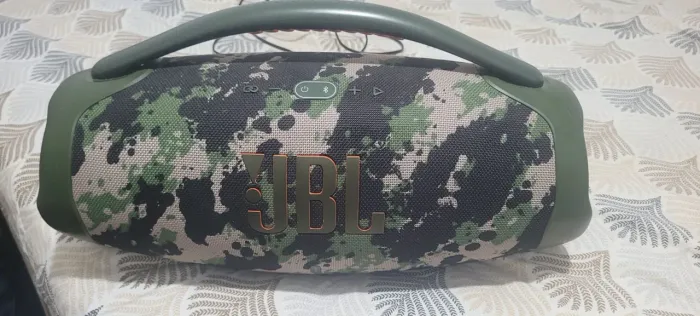 Troco jbl 3 nova em moto, bike eletrica 50acc... não vendo e só troca...