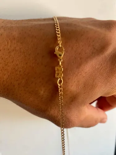Cordão Rommanel banhado a ouro 18k