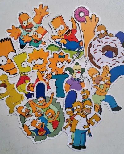 IMÃS DE GELADEIRA SIMPSONS 
