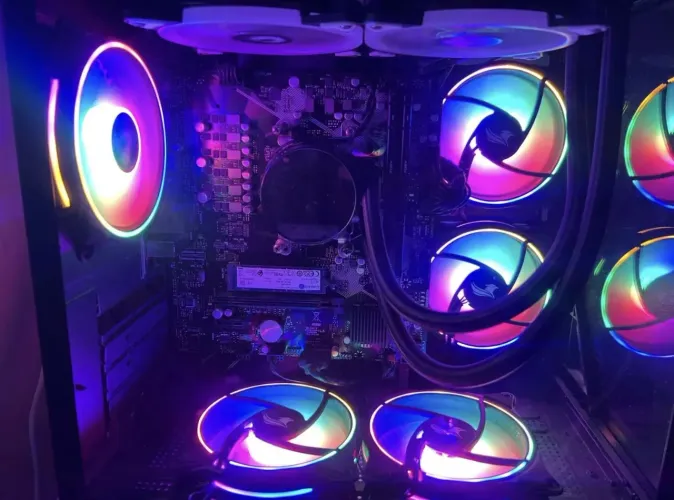 Fans Rgb diggo kit 5 fans