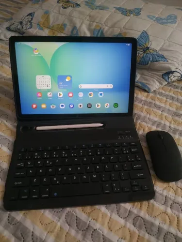 Tablet Samsung Galaxy Tab S10 FE, Cinza, 128GB, 8GB RAM, Tela Imersiva de 10.9" 90Hz,