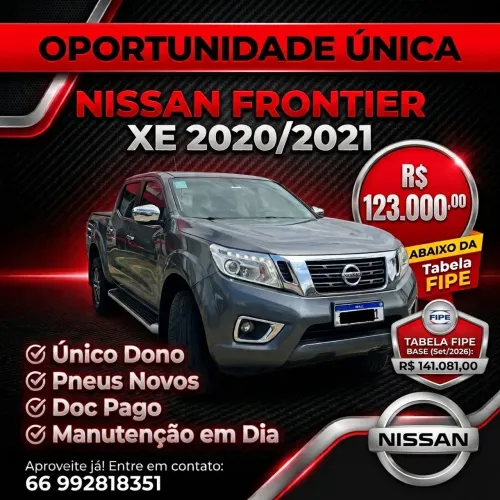Nissan Frontier XE CD 4X4 2.3 Bi-TB Diesel Aut. 2021