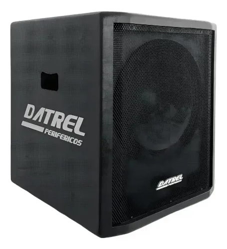Sub Woofer Grave Ativo Datrel Falante 15 400wrms Swa400 Cor Preto