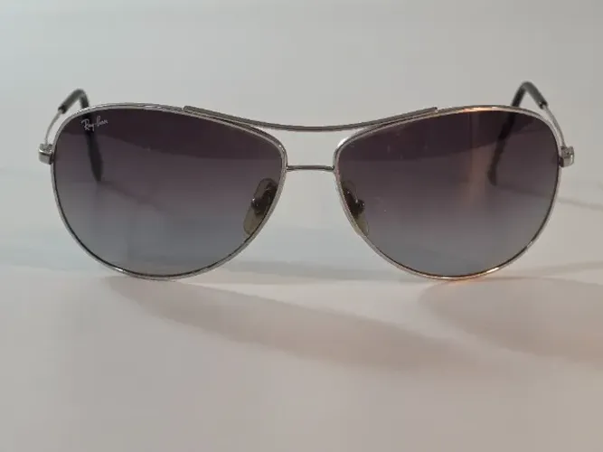 Ray-Ban RB3293 003/8G Aviador Original Curvo Aço Cromado Degradê UV 63mm RayBan RB 3293