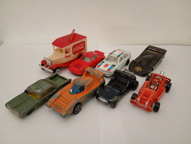 Lote - 08 Miniaturas Antigas 1/64