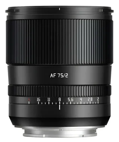 Lente Prime TTArtisan 75mm f/2 Auto Foco para Nikon Z Full Frame