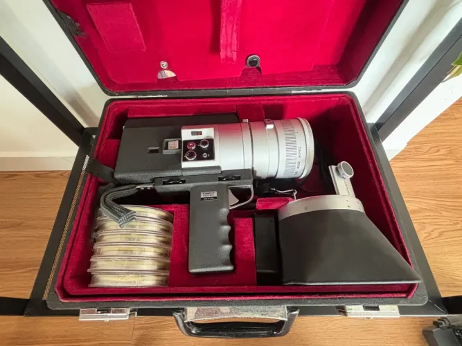 Filmadora Super 8 Auto zoom 1218