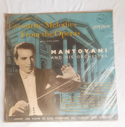 Lp Vinil Favorite Melodies From The Operas - Mantovani and his Orchestra.