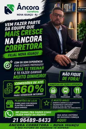 ? VAGA PARA CONSULTOR(A) DE VENDAS !