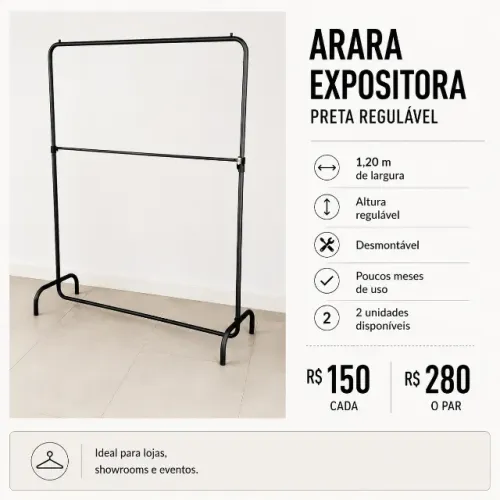 Arara Expositora de Chão