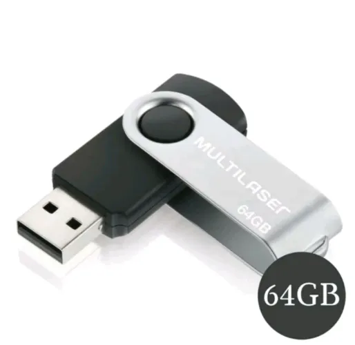 Pen drive 64GB Multilaser TWIST Original
