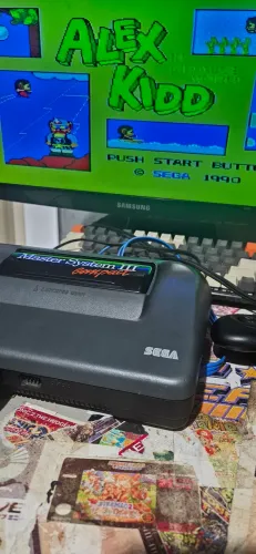 Master system compact funcionando 