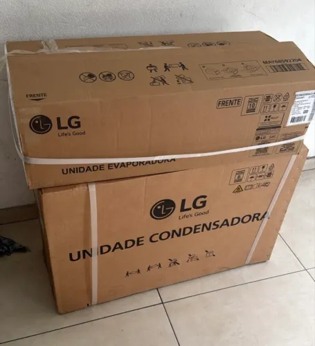 Ar condicionado LG dual inverter 9 mil Btus LACRADO
