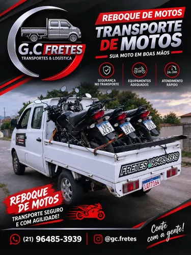 Precisando transportar sua moto? Reboque ? Fazemos isso para você !