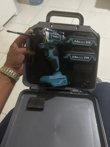 Chave fendas de impacto bateria lítio 21v