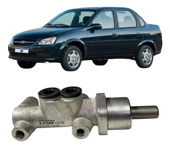 Cilindro Mestre Duplo Chevrolet Corsa Classic 1.0 2014 Uzad0