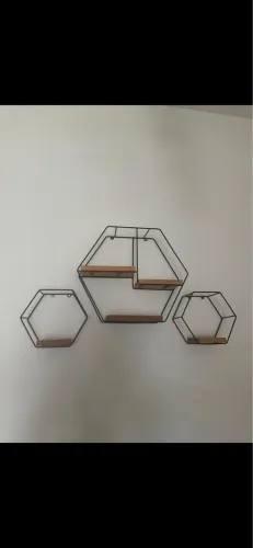 Kit de prateleiras hexágono