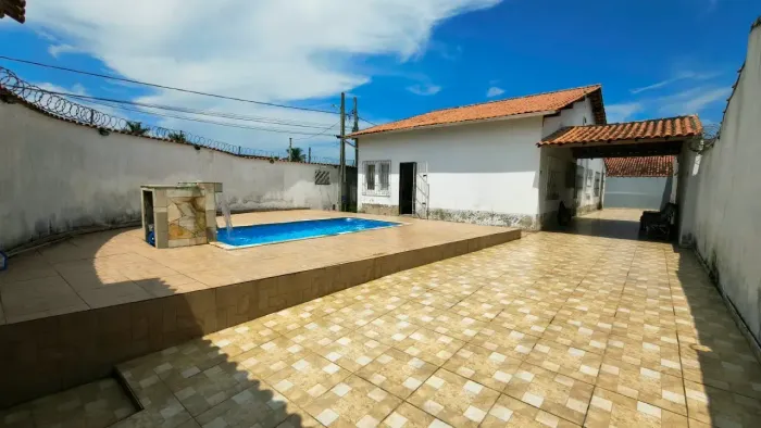 Casa no bairro Gaivotas ,em Itanhaém, no litoral sul de São Paulo