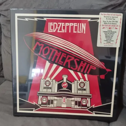 Led Zeppelin - Mothership. Box importado e lacrado com 4 LPs
