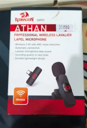 MICROFONE DE LAPELA REDRAGON ATHAN
