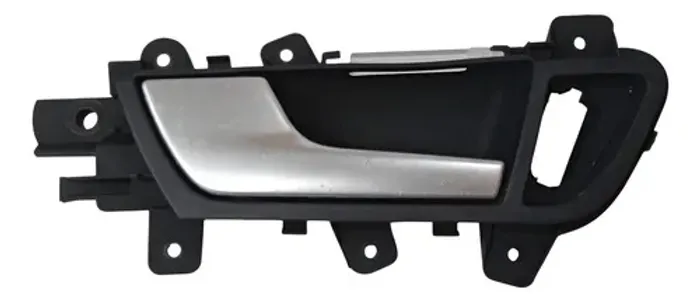 Maçaneta Interna Dianteira Esquerda Audi A4 2007 - 2015 Preto Dianteira