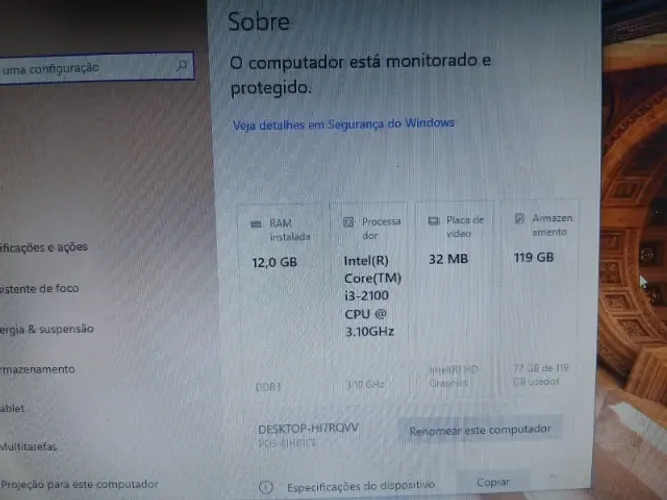 Computador mde mesa completo