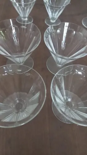 Taças de cristal baccarat
