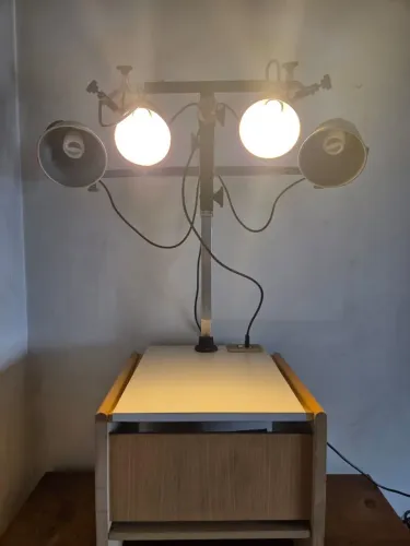Kit de iluminação com 04 focos