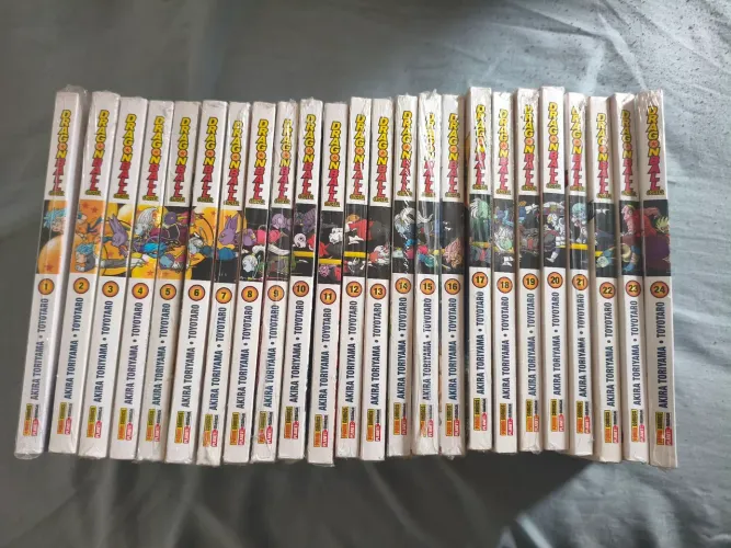 Mangás Dragon Ball Super 1 ao 24