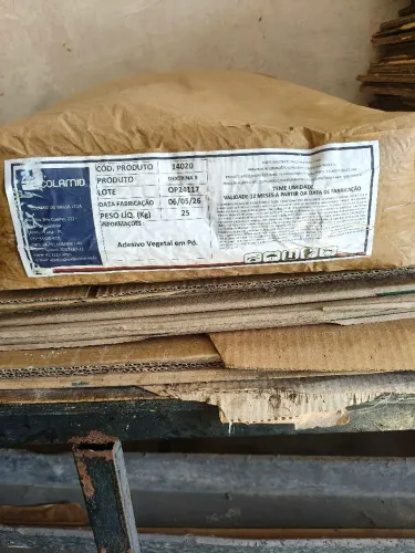 Cola Para Caixa De Papelão E Tubetes Dextrina B 25kg