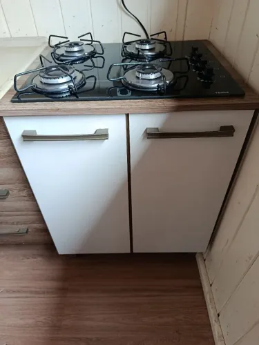 FOGÃO COOKTOP MAIS ARMÁRIO