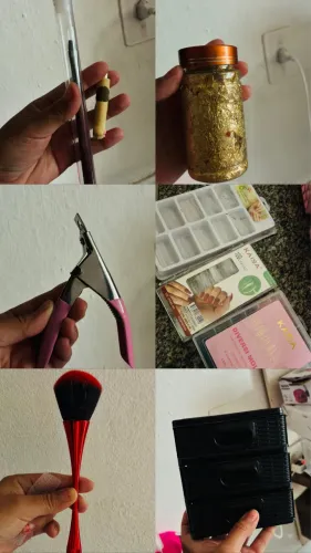 VENDO LOTE COMPLETO DE MATERIAL PARA UNHAS ?