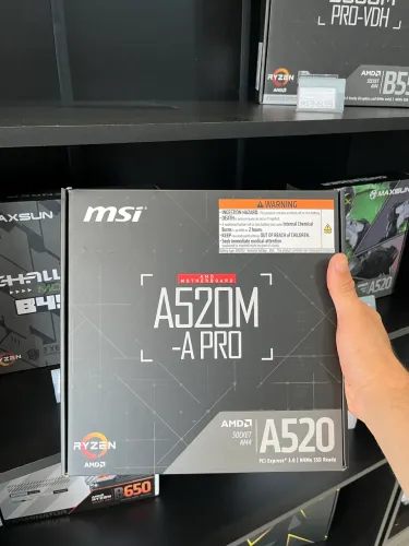 PLACA MÃE AMD MSI A520M - A PRO 