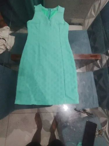 Vestido tubinho verde