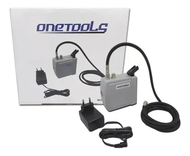Mini Compressor de Ar para Aérografos - Bivolt - OneTools<br>