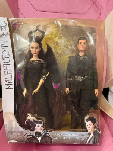boneca disney malevola e diaval jakks pacific