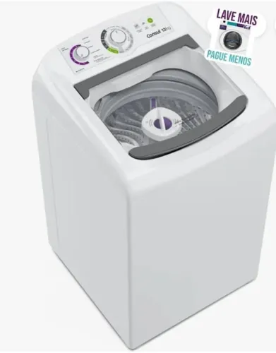 Máquina de lavar roupas Cônsul 12kg nova