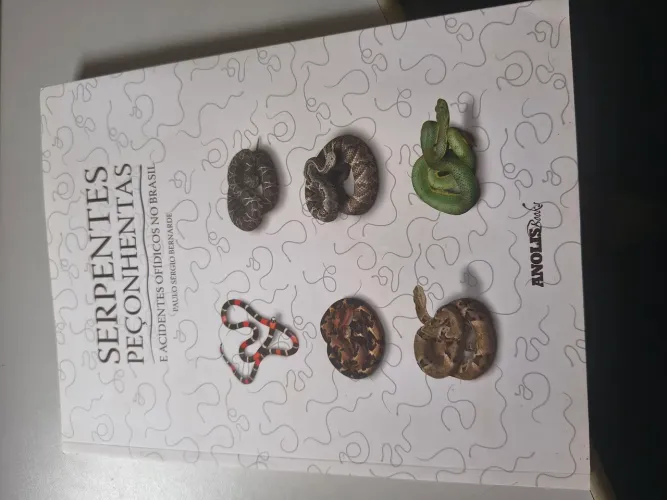 Serpentes peçonhentas e acidentes ofídicos no Brasil livro usado