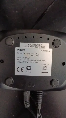 Fone Philips SHC2000 usado em perfeito estado