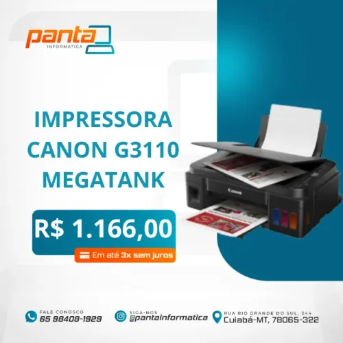 Impressora multifuncional G3110 - Canon