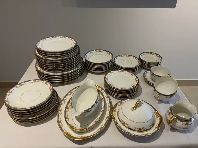 Aparelho de jantar Limoges 51 peças