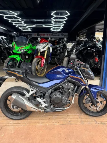 HONDA CB 500F ABS AZUL 2018
